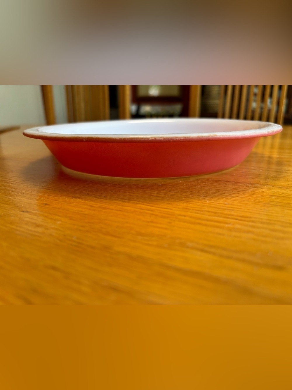 Pyrex Flamingo Pink pie dish / vintage pie plate